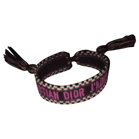 christian dior bracelet tissu